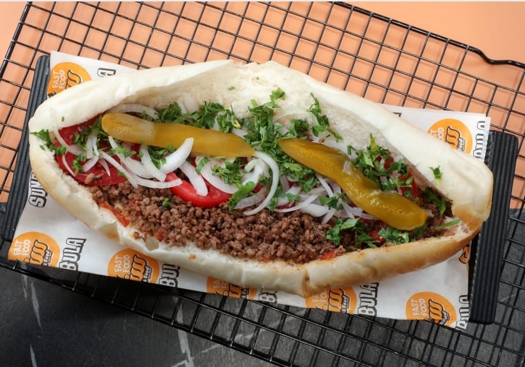 سندويش قيمة لحم foto