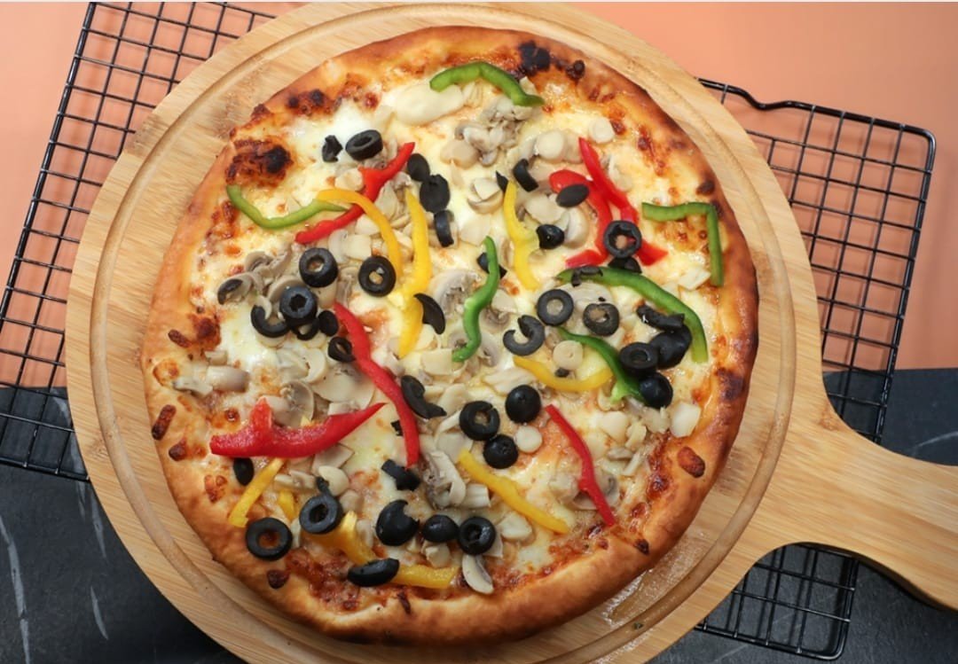 بيتزا خضار foto